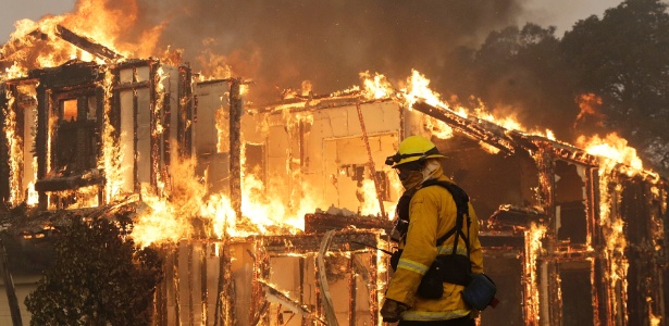 Incêndio na califórnia 4